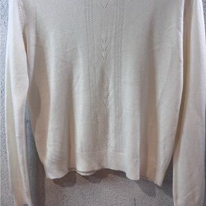 Koret Petites Ivory Knit Top